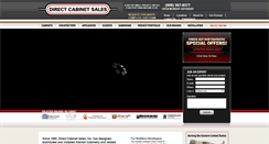Desktop Screenshot of directcabinetsales.com